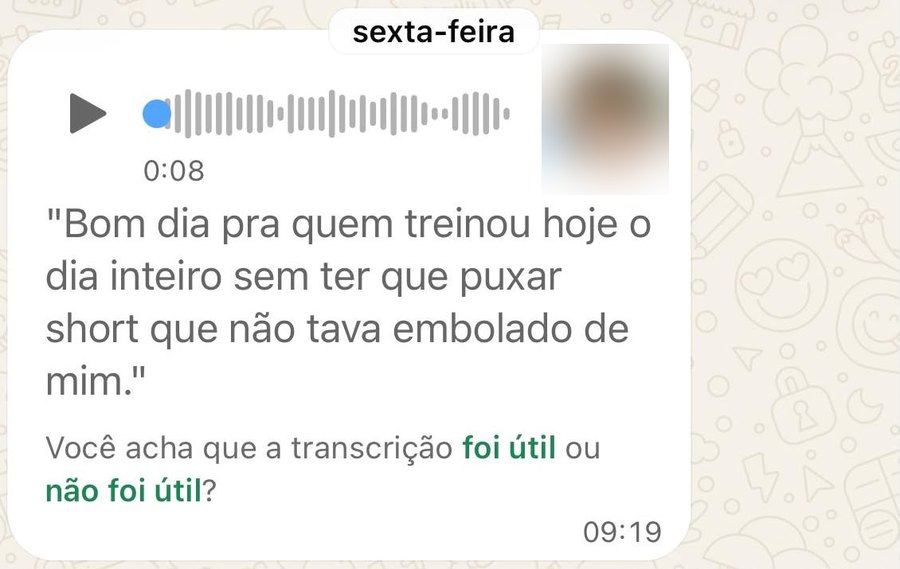 Cliente Lumière: Bom dia pra quem treinou hoje o dia inteiro sem ter que puxar short que não tava embolado de mim.